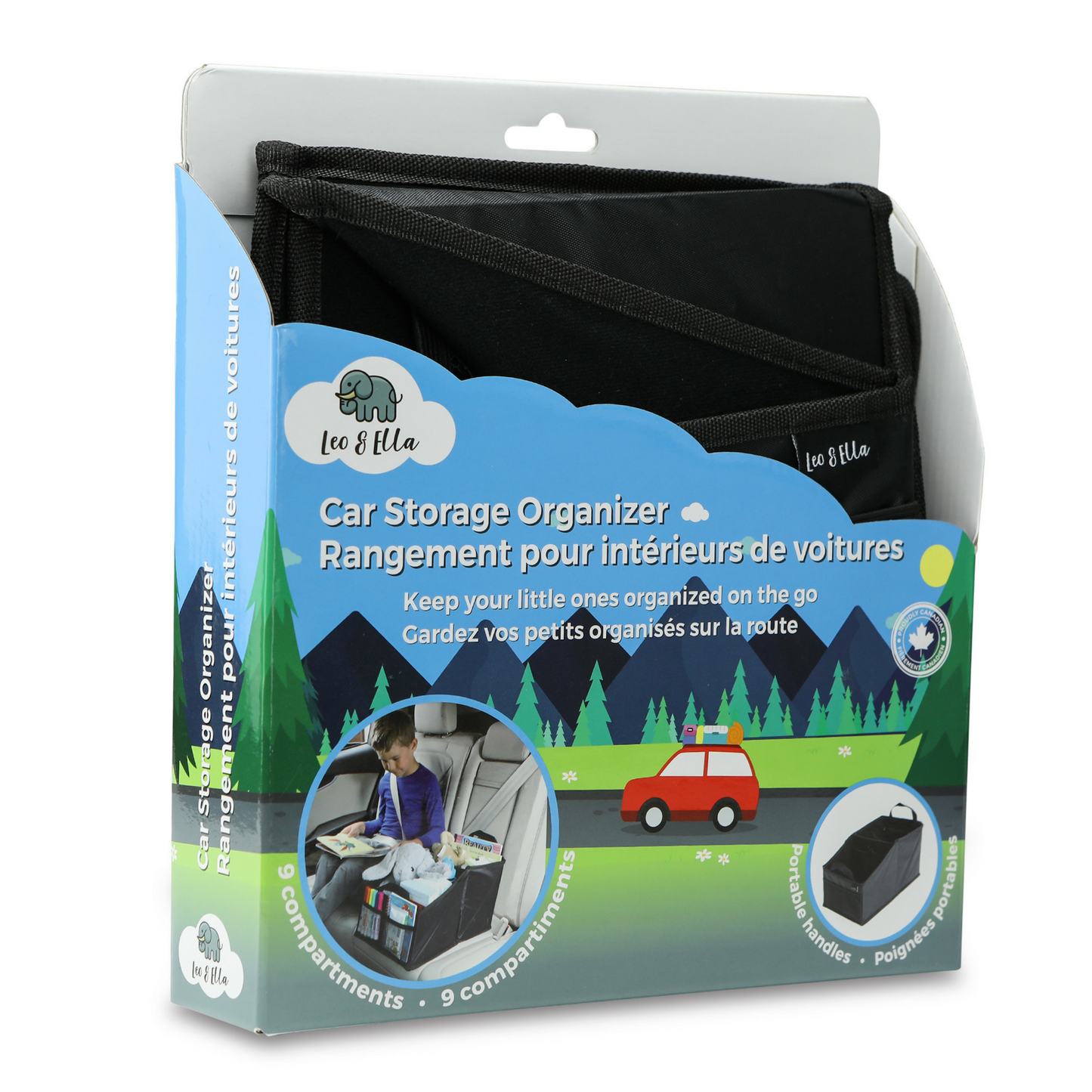 Leo&Ella Collapsible Car Storage Organizer