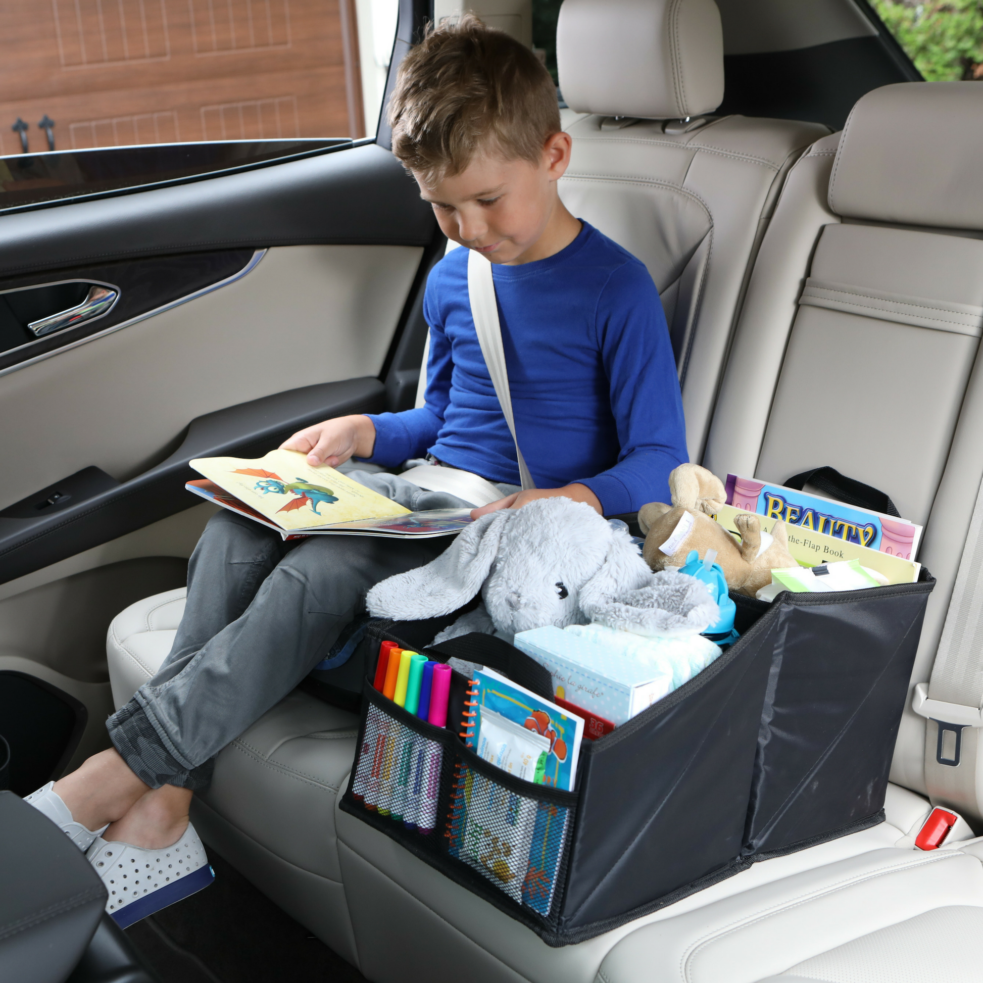 Leo&Ella™ Car Seat Organizer- Front Car Seat Organizer- Seat Organizer