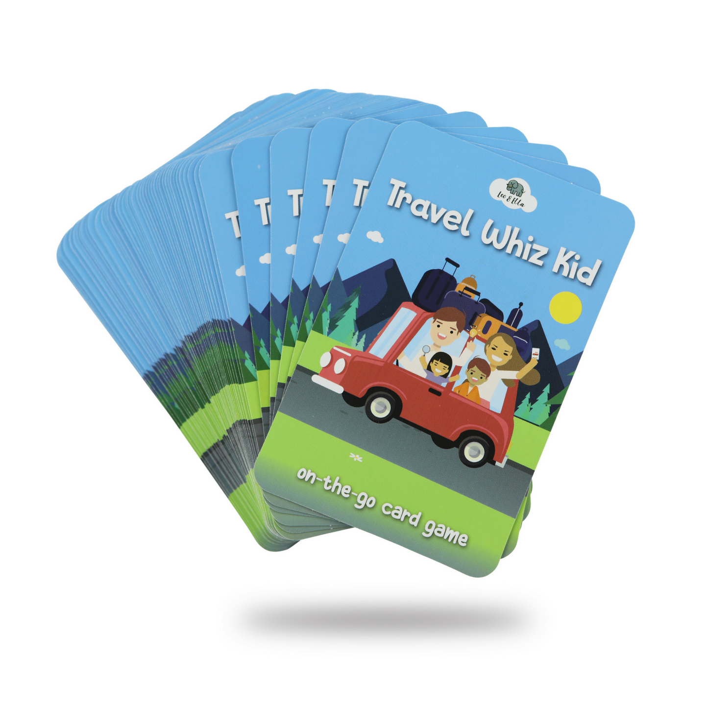 Leo&Ella Travel Card Game For Kids 6+